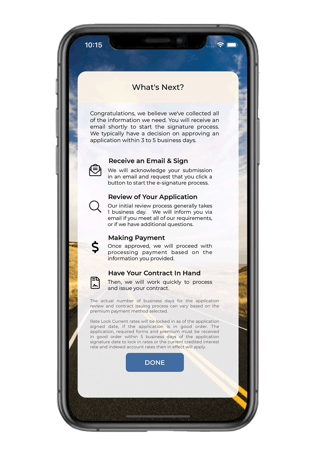 Nassau simple annuity app mobile phone image Nassau simple annuity app mobile phone image